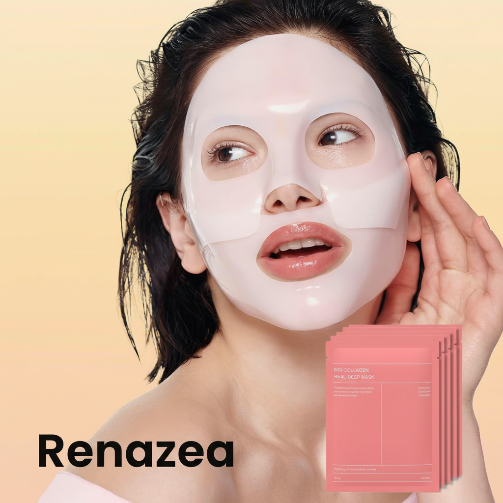 Bio-Collagen Korean Hydrogel Mask – 5 Pack