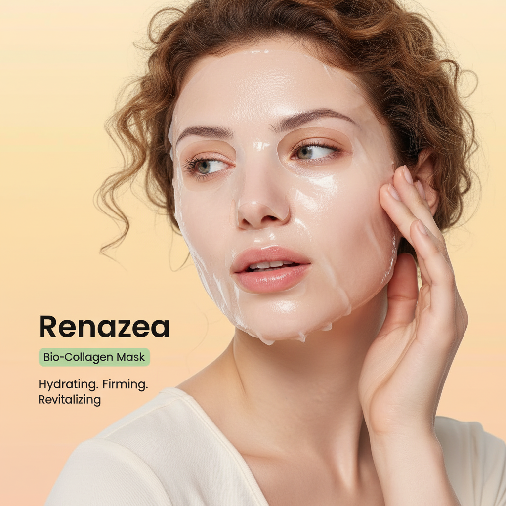 Bio-Collagen Korean Hydrogel Mask – 5 Pack